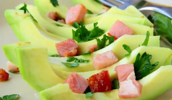 Tasty avocado appetizer