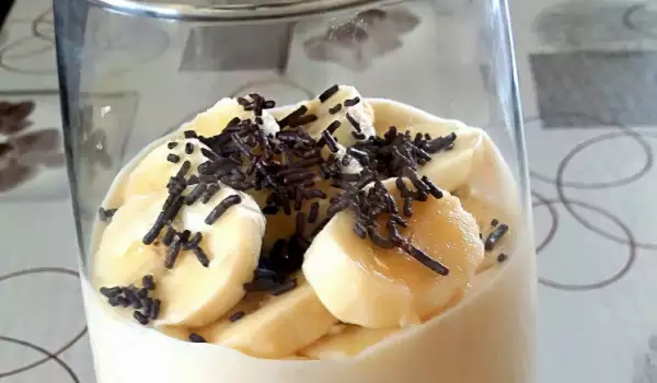 Banana Cream in a Cup