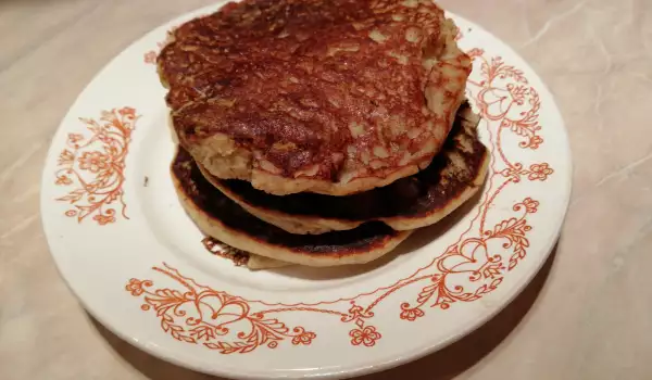Banana Pancakes with Rice Flour and Soy Protein