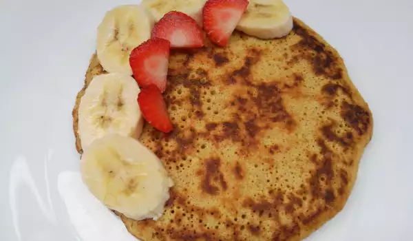 Oatmeal Pancakes with Banana and Protein