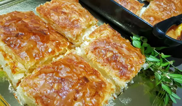 Filo Pastry Pie with Lard