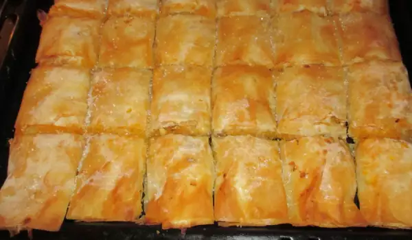 Turkish Delight and Walnut Pie