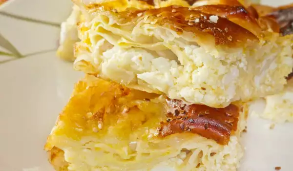 Phyllo Pastry with Yoghurt and Baking Soda