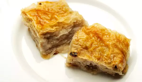 Turkish Delight and Walnut Pie