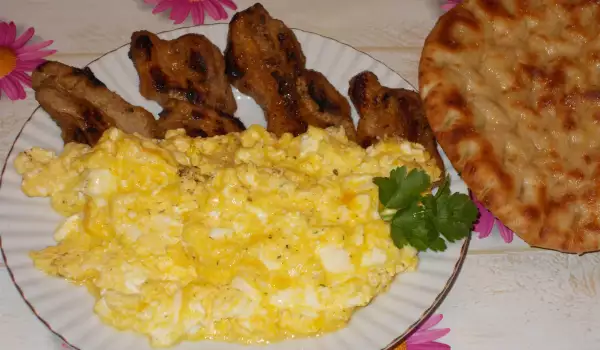 Scrambled Eggs with Bacon