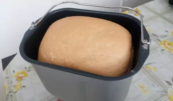 White Bread with Fresh Yeast in a Bread Machine