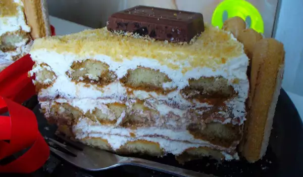 Biscotti Cake with Mascarpone
