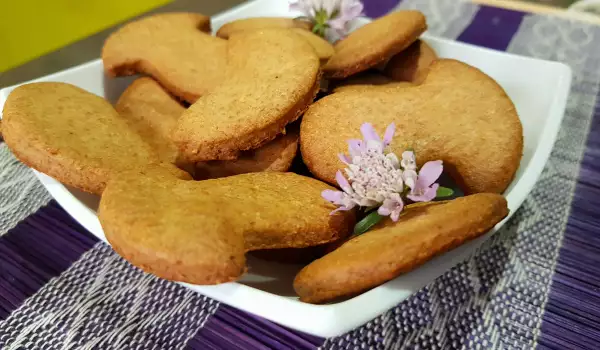 Wholemeal Cookies with Honey and Milk