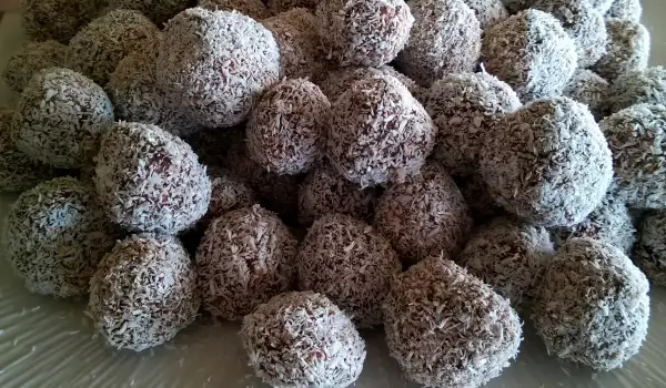 Coconut Biscuit Truffles