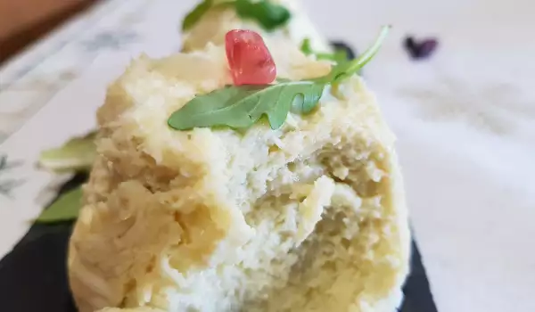 Fluffy Blue Cheese Soufflé for Two
