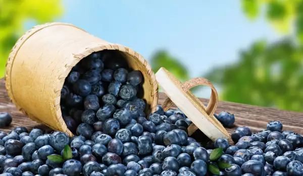 Blueberries are a food for happiness