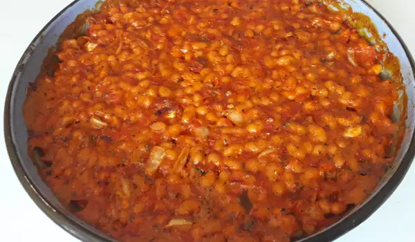 Baked Beans and Peppers Side Dish