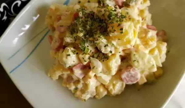 Rich Frankfurt Potato Salad