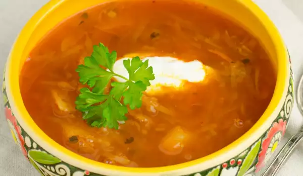 Moldovan Borscht Soup
