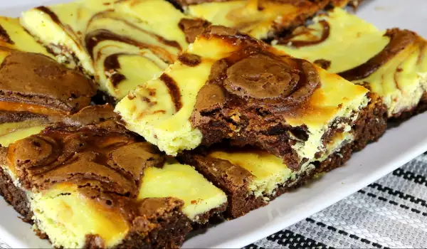 Brownie with Ricotta