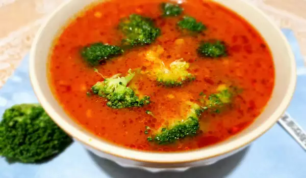Broccoli and Tomato Soup