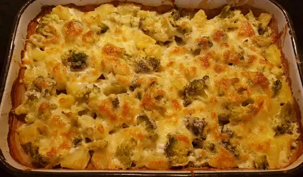 Broccoli with Potatoes and Cream