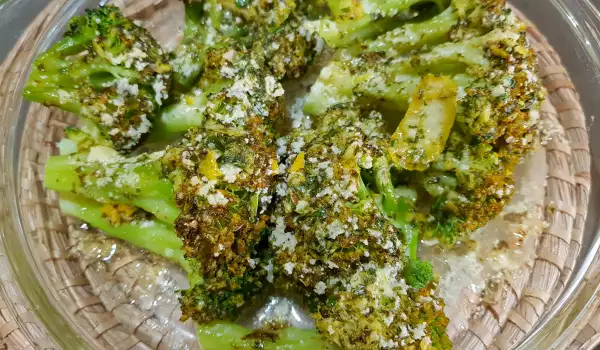 Baked Broccoli with Sicilian Sauce
