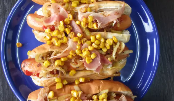 Brooklyn Hotdog with Corn