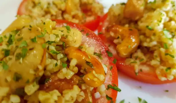 Bulgur with Cashews and Olive Oil