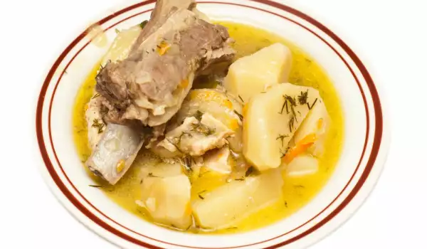 Boiled Pork with Potatoes