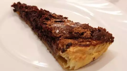 Chocolate Tart with Puff Pastry