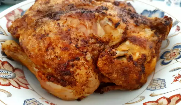 Air-Fryer Whole Chicken
