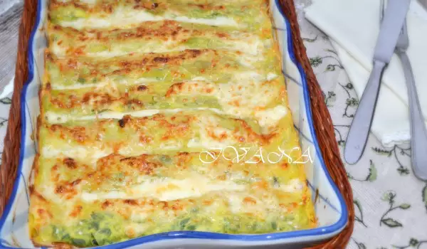 Cannelloni with Spinach and Ricotta in Béchamel