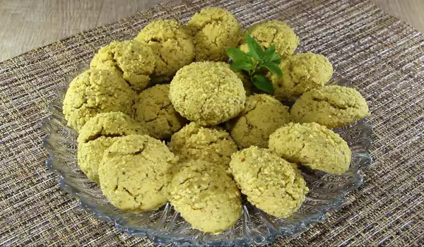 Corn Flour Sweets with Walnuts