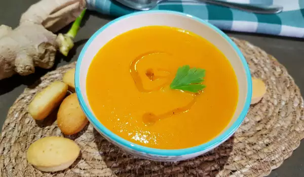 Carrot and Ginger Cream Soup