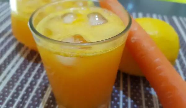 Carrot and Lemon Energy Drink