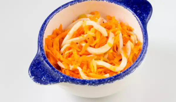 Korean-Style Calamari and Carrot Salad