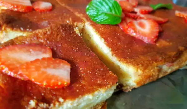 Cheesecake with Strawberries and Ricotta
