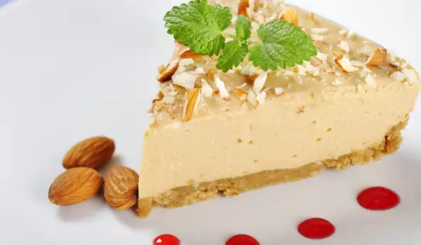 Cheesecake with Almonds and Baileys