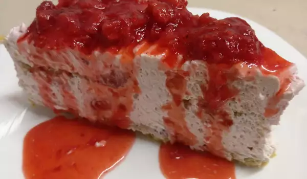 Cheesecake with Fresh Strawberries