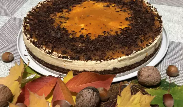 Pumpkin and Mascarpone Cheesecake