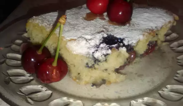 Buttery Cherry Cake