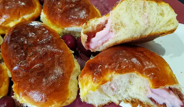 Cherry Cream Rolls