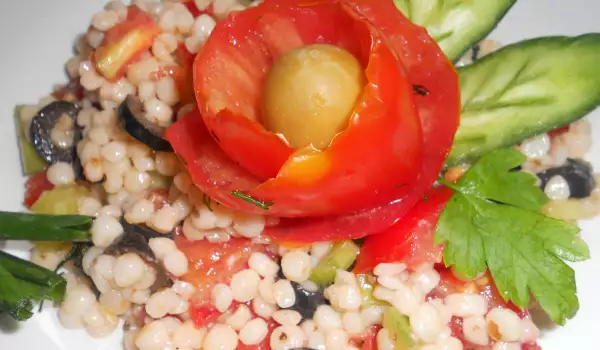 Garlic Couscous Salad