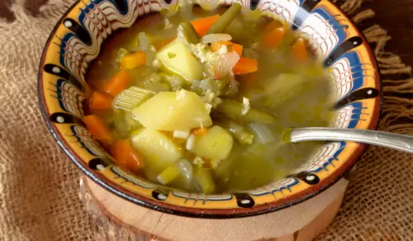 Green Bean and Potato Soup