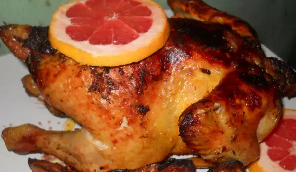 Aromatic Chicken with Thyme and Grapefruit