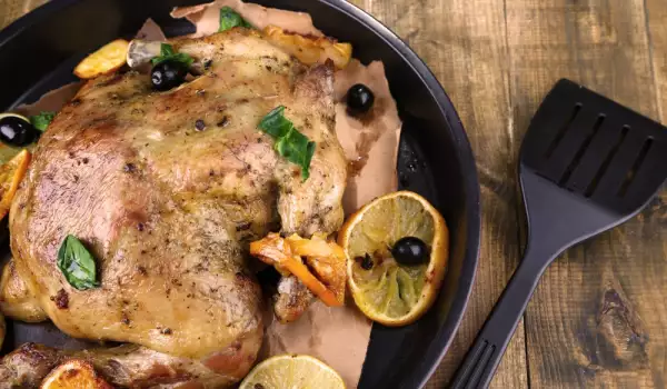 Chicken with lemon