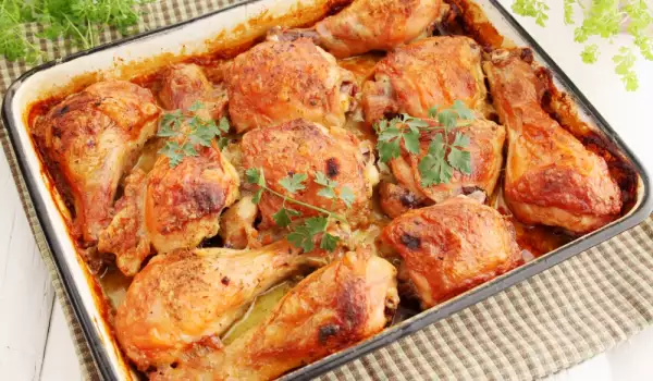 Moroccan-Style Roasted Chicken