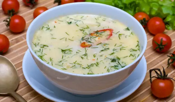 Easy Chicken Soup with Milk