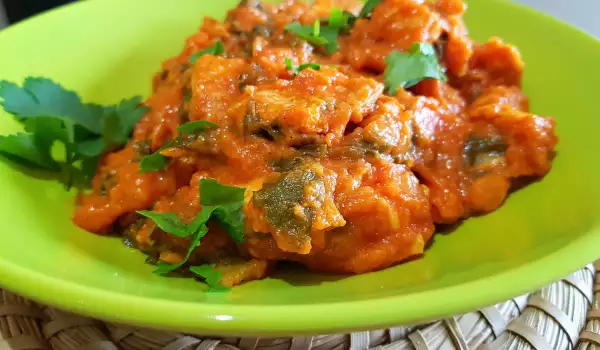 Indian Chicken with Spinach