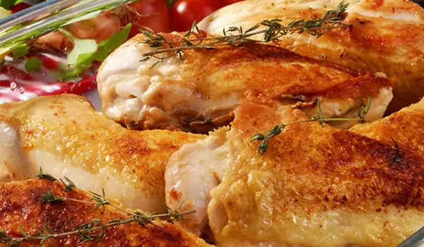 Chicken with Cream and Rosemary