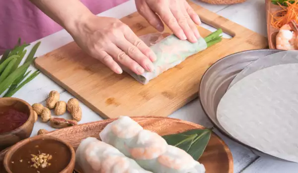 Rice Paper Spring Rolls