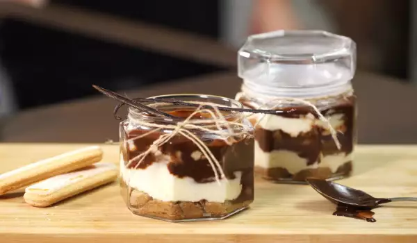 Chocolate Tiramisu in a Jar