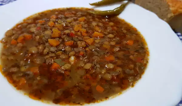 Lentil and Pumpkin Soup