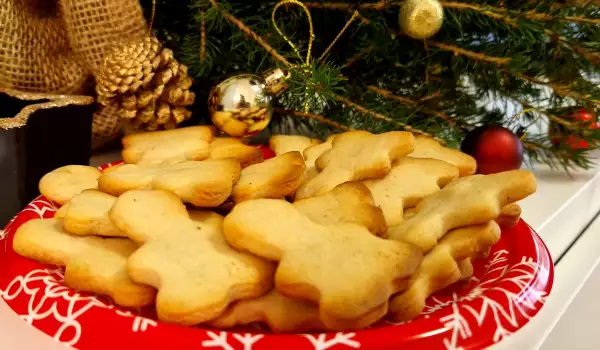 Christmas Cookies with Honey and Cinnamon